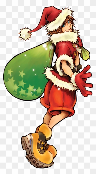 Kingdom Hearts Christmas Tree Ornament Clipart
