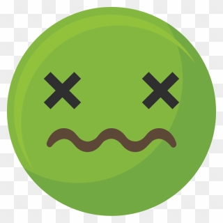 Nausea Face Emoji - Emoji Coronavirus Png Clipart