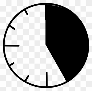 Clock Face No Numbers Clipart