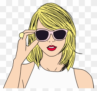 Taylor Swift Clipart 2015 Graphic Freeuse Library Taylor - Transparent Taylor Swift Clipart - Png Download