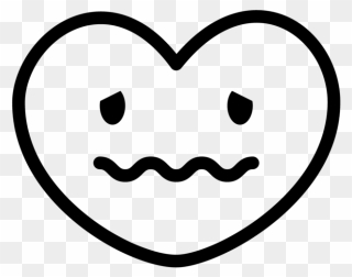 I Am Shy - Line Art Clipart