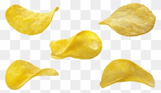 Transparent Potato Chip Clipart - Transparent Background Potato Chip Png