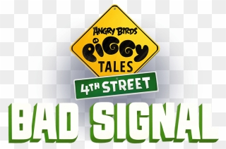 Transparent Angry Birds Png Transparent Background - Piggy Tales Logo Clipart