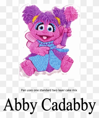 Abby Cadabby Cake Pan Clipart