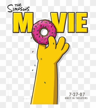 The Simpsons Movie Png File - Simpsons Movie Movie Poster Clipart