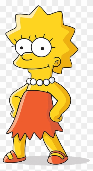 Free Download Of Simpsons Png In High Resolution - Di Lisa Simpson Clipart