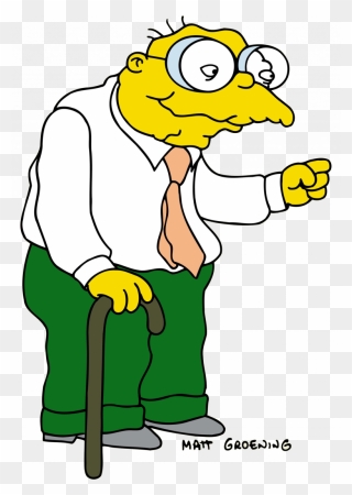 Now You Can Download Simpsons High Quality Png - Hans Moleman Clipart