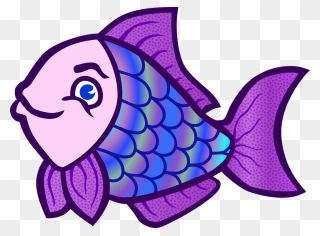 Fish - Coloured Clipart - Png Download