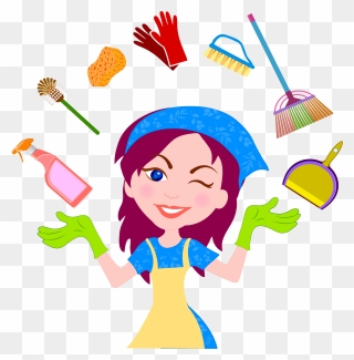 Cartoon Cleaning Png Clipart