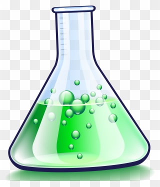 Euclidean Vector Laboratory Flask Bottle Science - Erlenmeyer Flask Clipart - Png Download