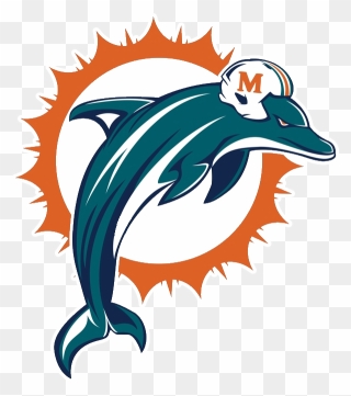 Miami Dolphins Logo Transparent Clipart
