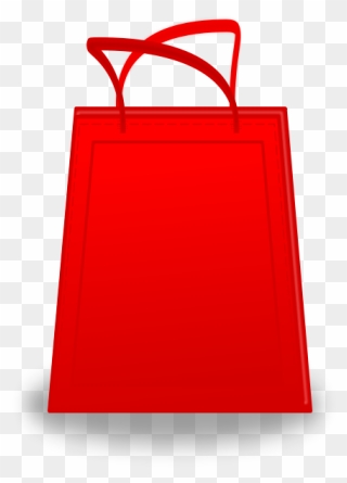 Red Shopping Bag Vector - Shopping Bag Vector Png Clipart
