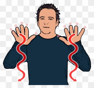 Winter In Sign Language Clipart