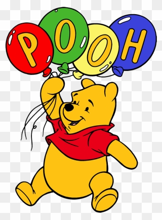 Winnie The Pooh Clipart - Winnie The Pooh Colouring Pages For Kids - Png Download