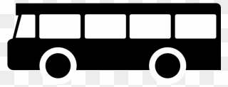 Bus Red Circle Sign Clipart