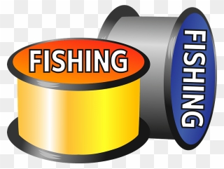 Fishing Line Clipart - Label - Png Download