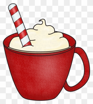 Coffee Cup Whip Cream Clip Art - Png Download