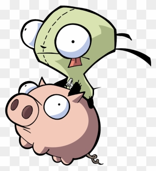 [ron - Oso] - Invader Zim Pig Clipart