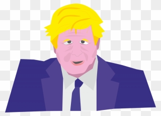 Caricatura De Boris Johnson, El Primer Ministro De - Boris Johnson Icon Png Clipart