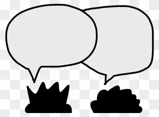 Transparent Clipart Ampel Gelb - Dialogue Cartoon - Png Download