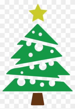 Christmas Tree Clip Art - Xmas Tree Vector Png Transparent Png