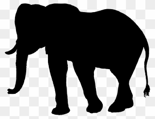 573 5735985 african elephant elephantidae silhouette clip art elephant african