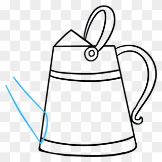 How To Draw Watering Can - Watering Can Easy Drawing Clipart