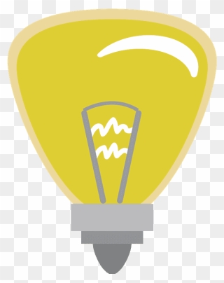 Light Bulb Emoji Clipart - Incandescent Light Bulb - Png Download