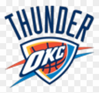 Warriors Vs Thunder Playoff - Oklahoma City Thunder Logo Png Clipart