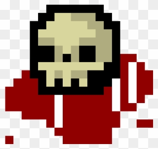 Pixel Skull Clipart
