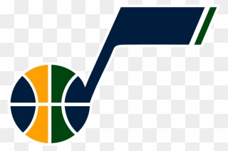 Utah Jazz - Utah Jazz Logo Png Clipart