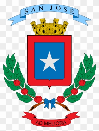 Escudo De La Provincia De San Jose Costa Rica Clipart