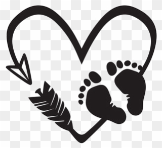 Free Free 307 Heart Newborn Baby Feet Svg SVG PNG EPS DXF File