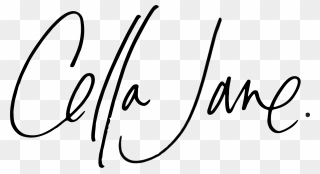 Cella Jane Logo - Calligraphy Clipart