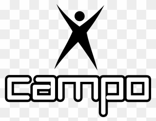 Campo Alpinus Logo Black And White - Sign Clipart