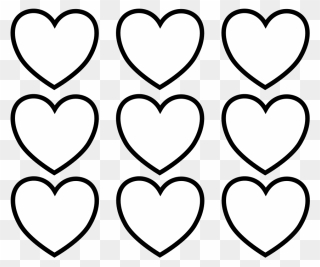 Free Printable Heart Coloring Pages For Kids Heart - Cute Hearts Coloring Pages Clipart