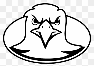Transparent Eagle Wings Spread Clipart Black And White - Boston College Eagle - Png Download