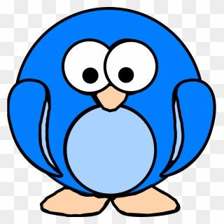 Blue Penguin Png Clip Art - Blue Penguin Clipart Transparent Png