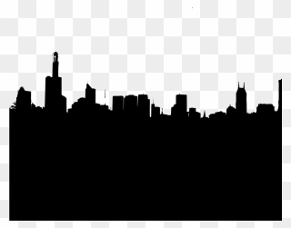 City Skyline Silhouette Clipart