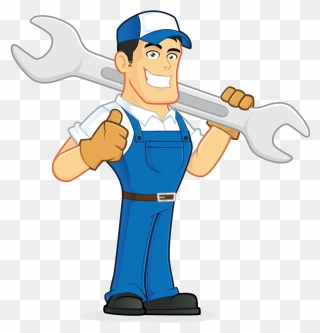 Home Able About - Mechanic As Cartoon Clipart