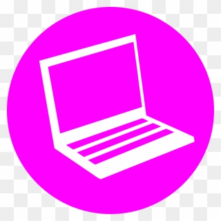 Transparent Notebook Clipart - Icon Laptop Vector Png
