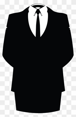 Anonymous Suit Clipart