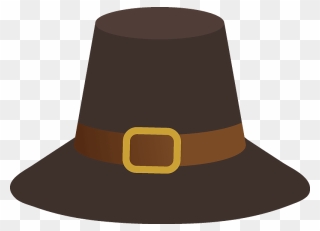 Piligrim Hat Clipart - Fedora - Png Download