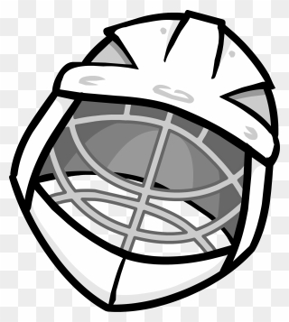 Transparent Helmet Clipart - Goaltender - Png Download