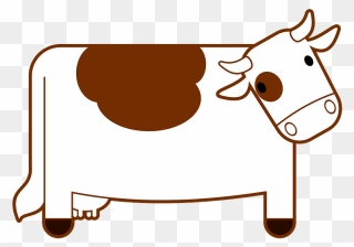 Cute Cow Clipart - Png Download