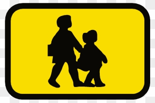 School Bus Sticker - School Bus Safety Signs Clipart
