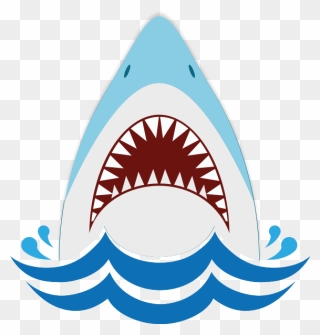 Popsocket Shark On Phone Clipart