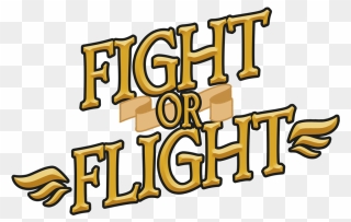 Fight Or Flight Logo Clipart