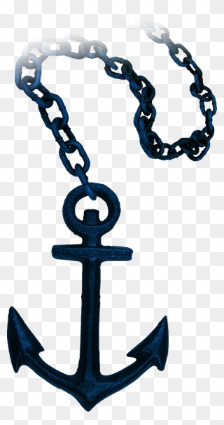 Anchor With Chain Png Clipart
