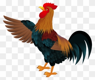 Vector Graphics Clip Art Image Rooster - Rooster Png Transparent Png